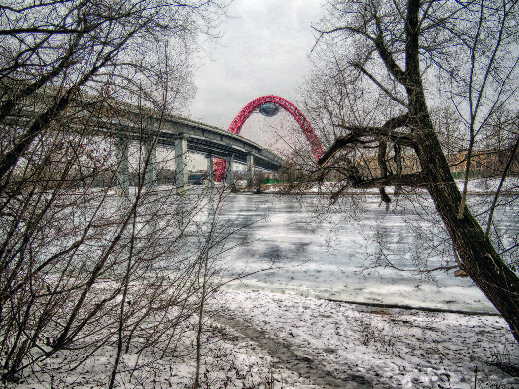 Живописный мост..Москва - Юрий Яньков