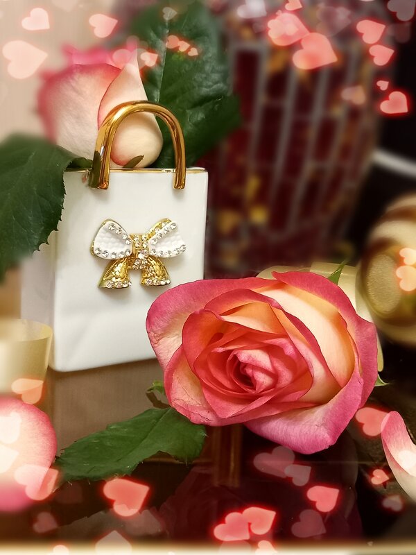Розы в подарок - tatyana 