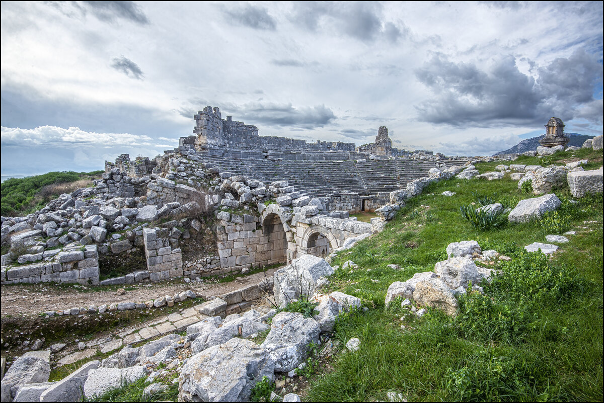 Античный город Ксантос. Руины театра - vedin 