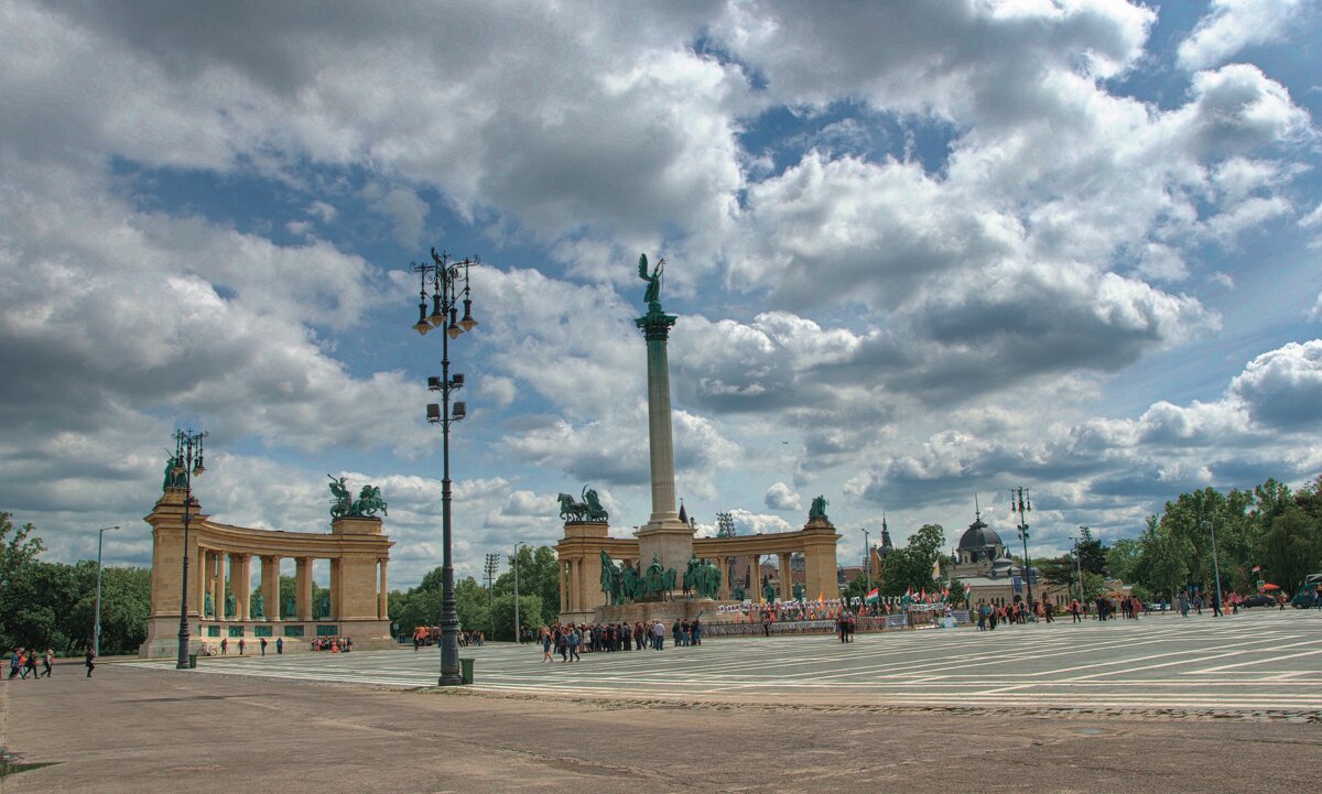 Площадь героев, Будапешт - ujgcvbif 