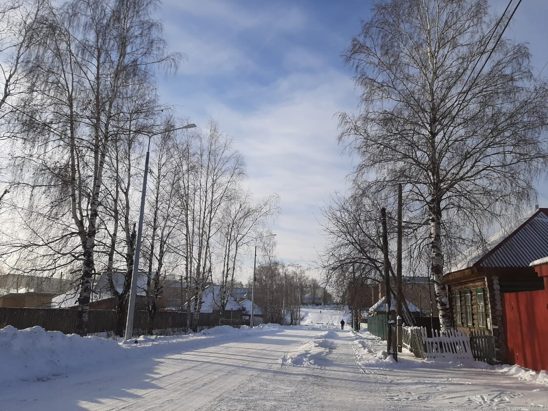 Улица пригорода Североуральска - Алевтина 