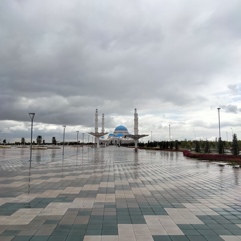 Центральная мечеть и площадь. Астана. - Динара Каймиденова