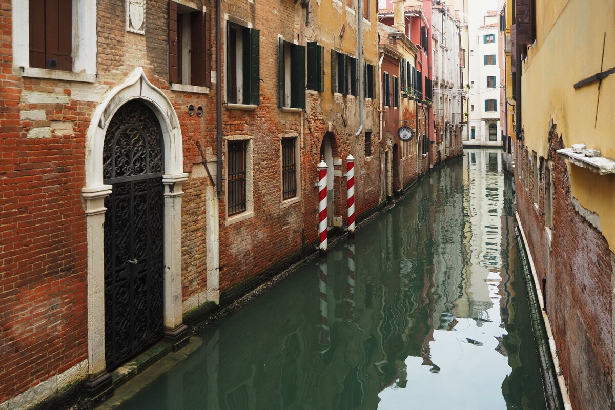 Живописные каналы Rio Венеция Италия - wea *