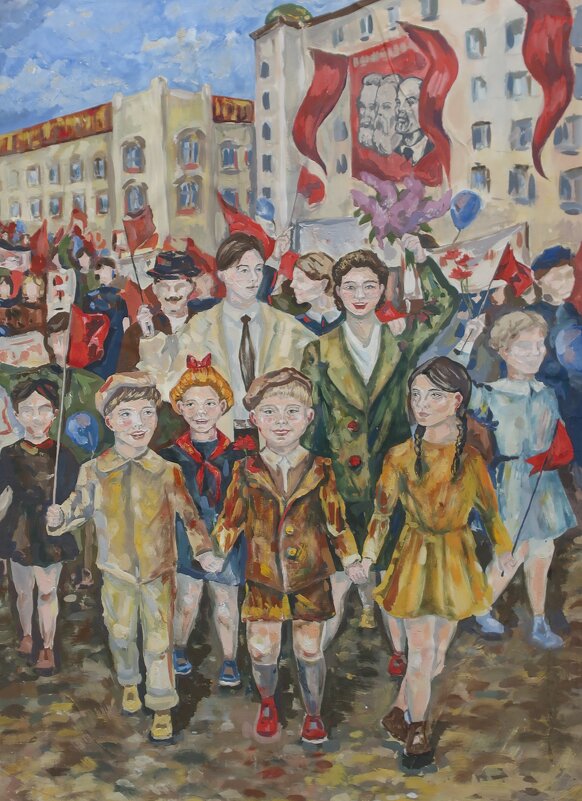 Рязанова Дарья  15 лет «Праздничный парад» - Gen Vel