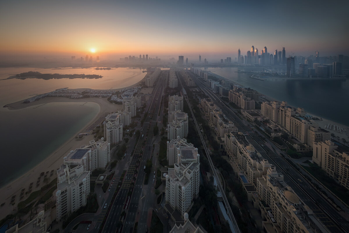 Sun Rising Over Dubai - Fuseboy 