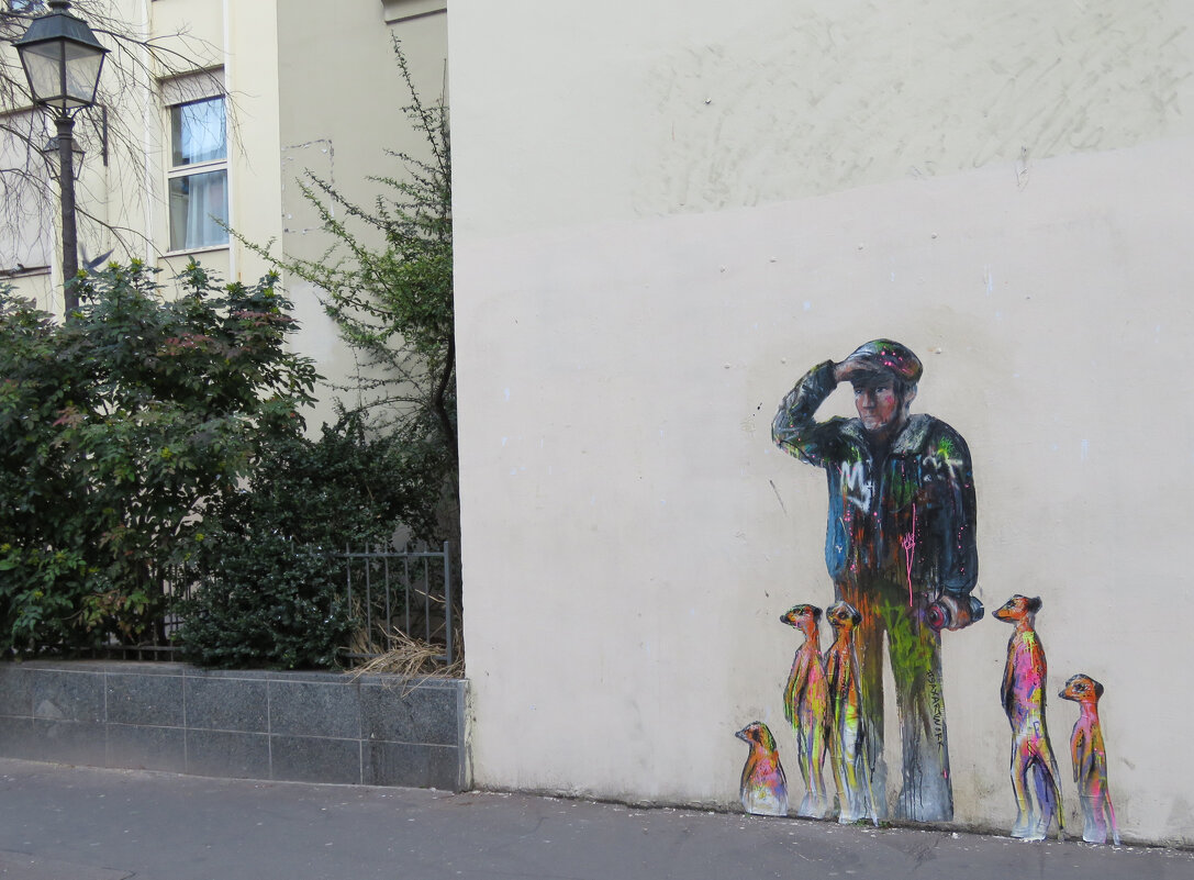 граффити Парижа - ИРЭН@ .