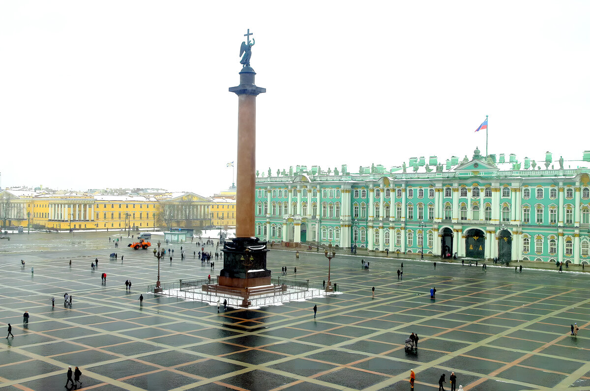 Дворцовая площадь в Санкт-Петербурге. - Валерий Новиков