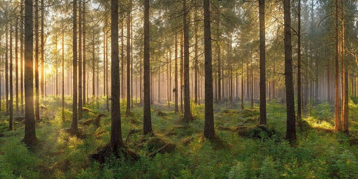 Утро в сосновом лесу - Роман Савоцкий