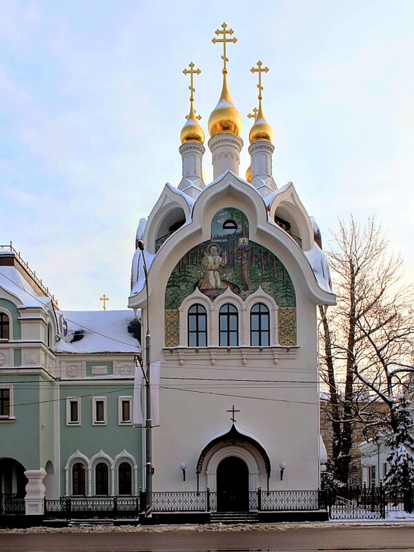 Храм в честь Собора Дивеевских святых в Москве - Ольга Довженко