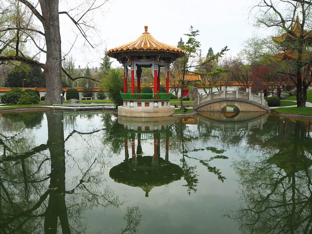 Китайский сад Цюрих Швейцария - wea *
