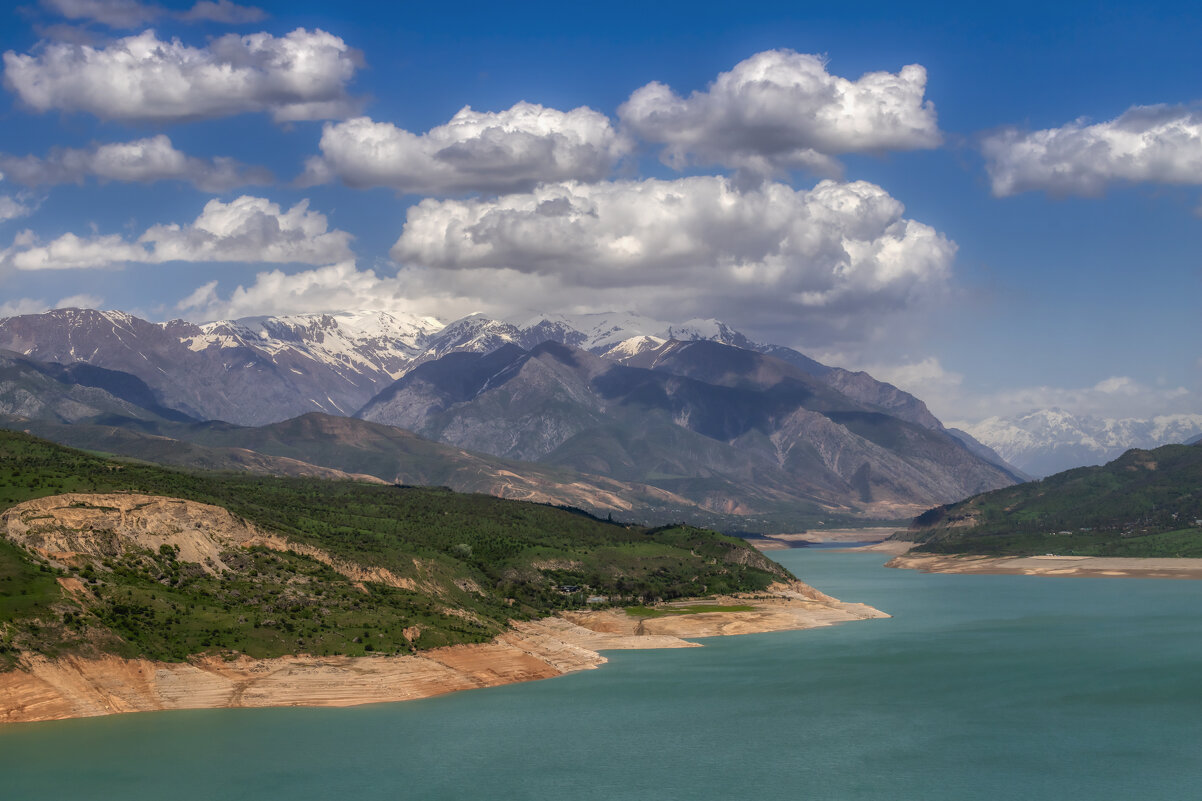 Карта чарвакское водохранилище