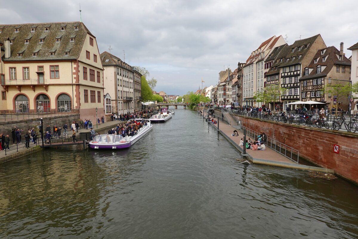 Страсбург, Франция...река Иль - Galina Dzubina