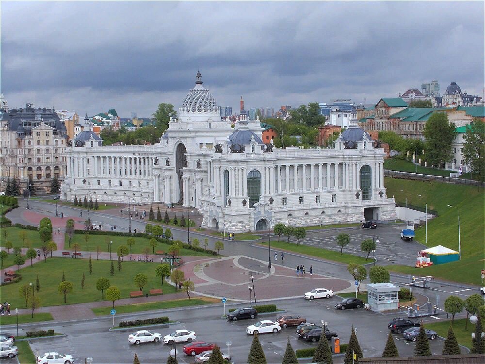 Вид на Казань со стороны Кремля - Alisia La DEMA