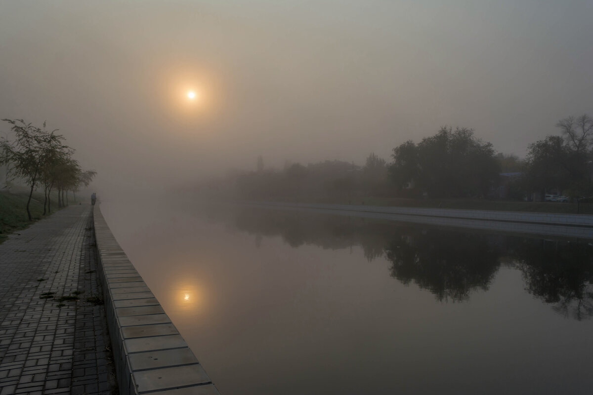Туман. Утро - Владимир Жуков