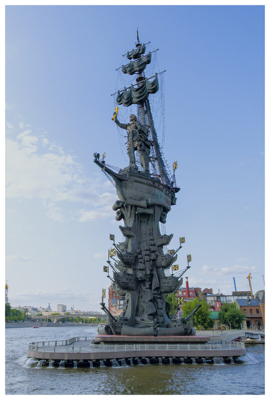 Памятник Петру l - vladimir 