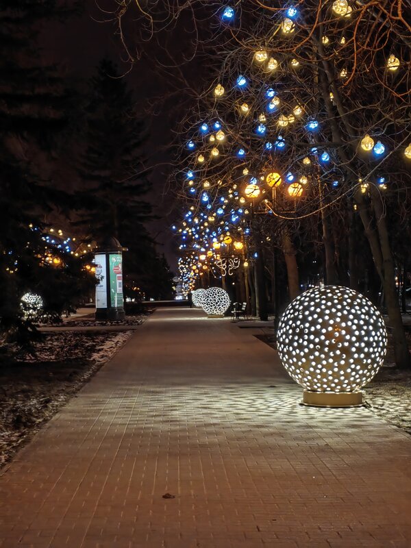 Вечер в городе - надежда 