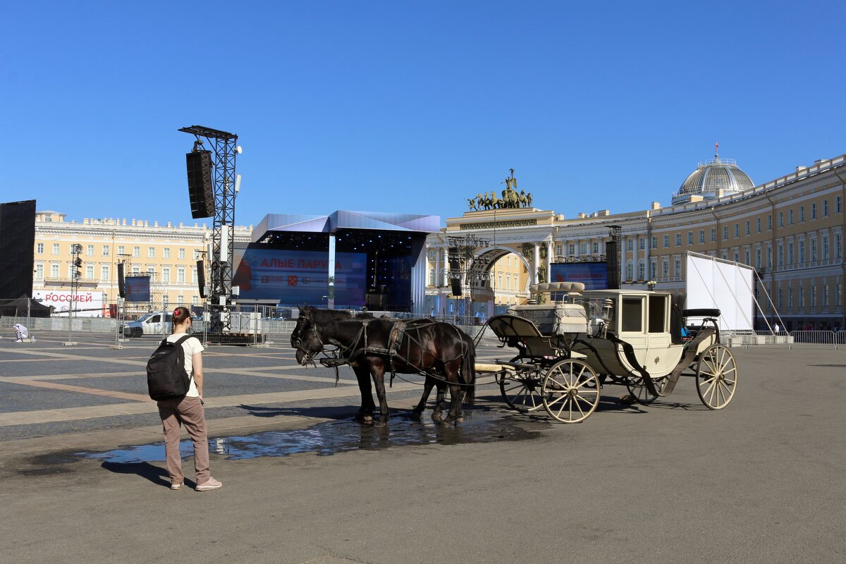 На дворцовой площади - Ольга 