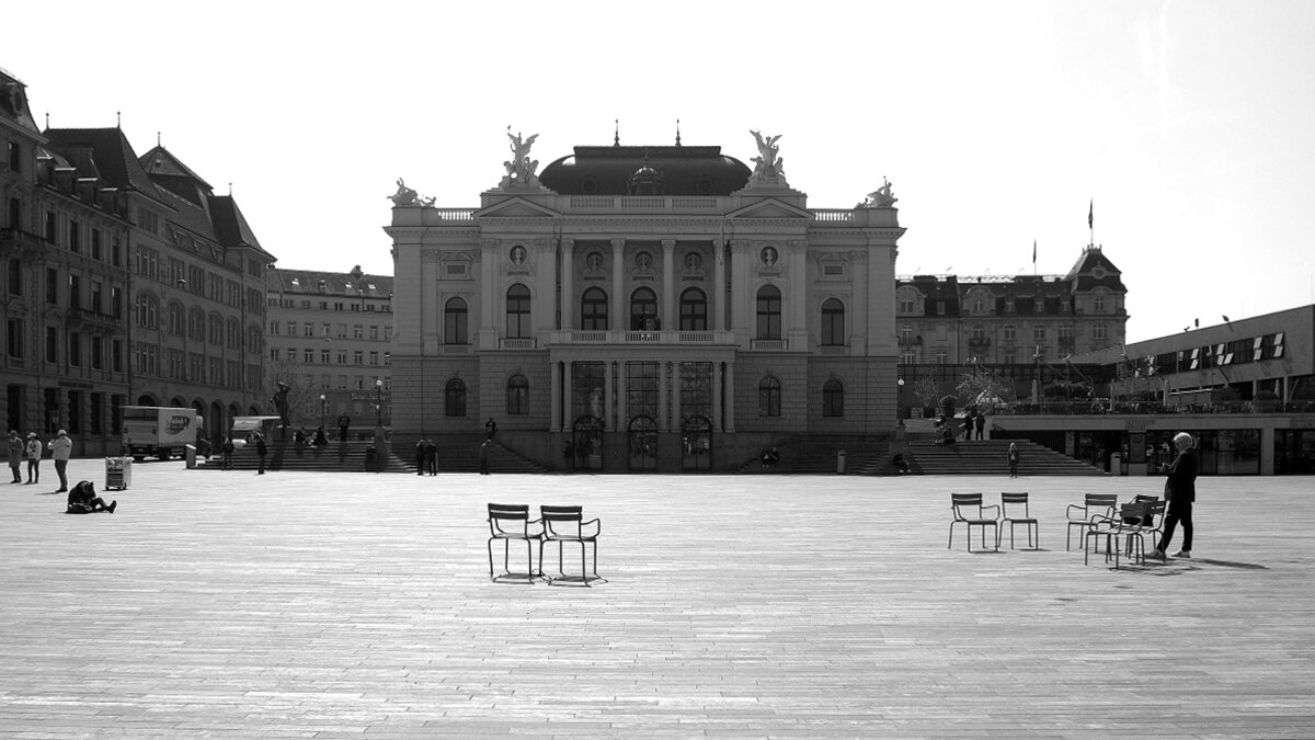 Zürich Opernhaus Цюрихский оперный театр Цюрих  Швейцария - wea *