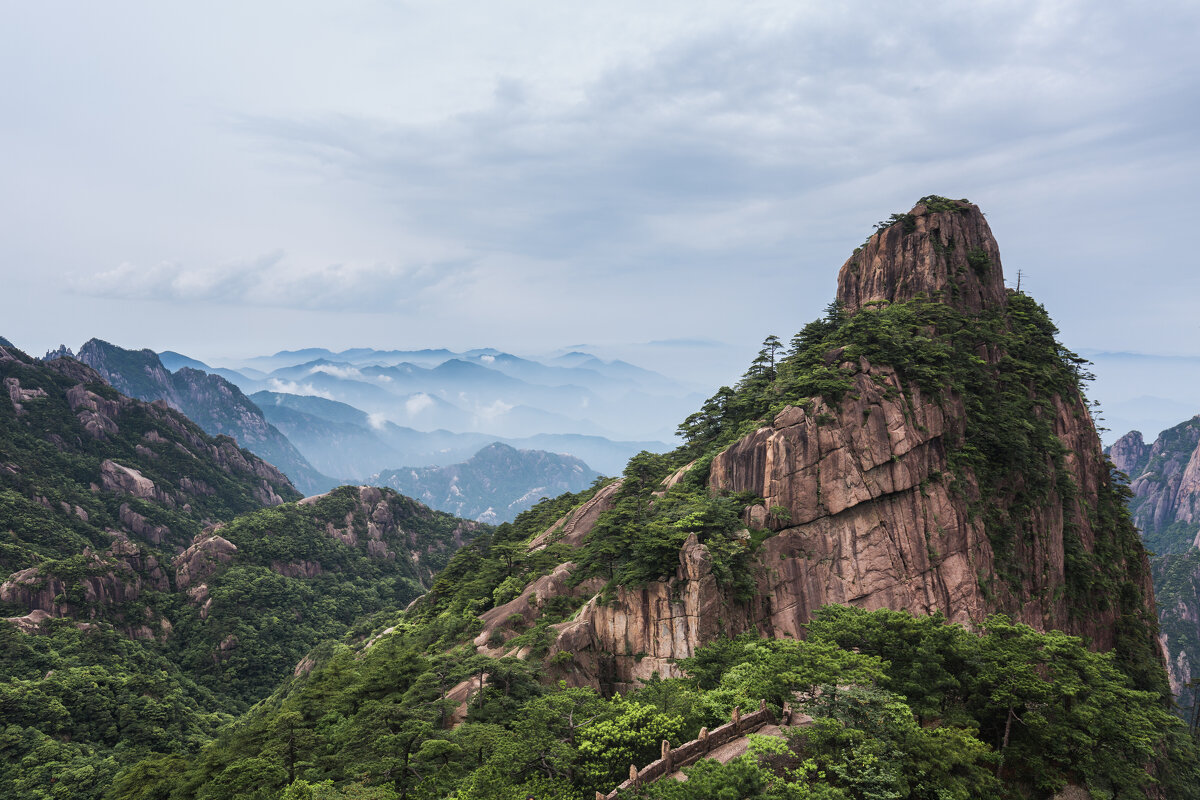 Желтые горы в провинции Аньхой в Китае - Дмитрий 