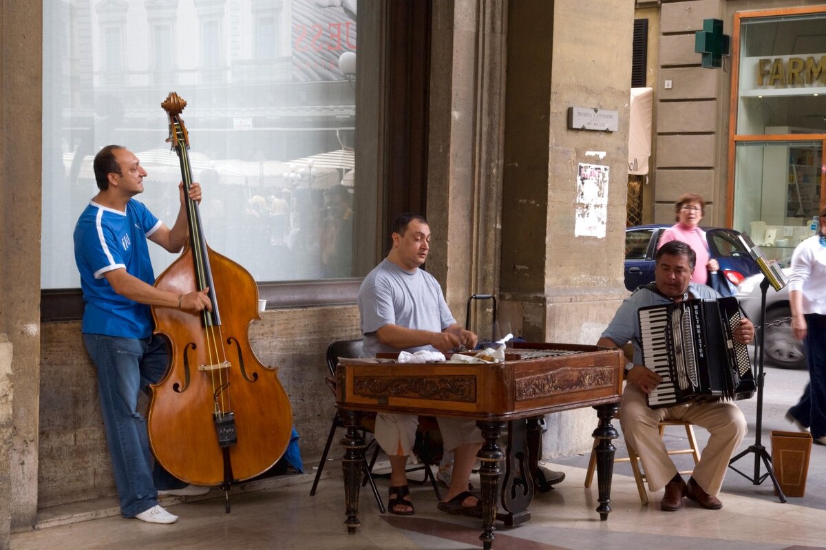 Музыканты во Флоренции - Лютый Дровосек