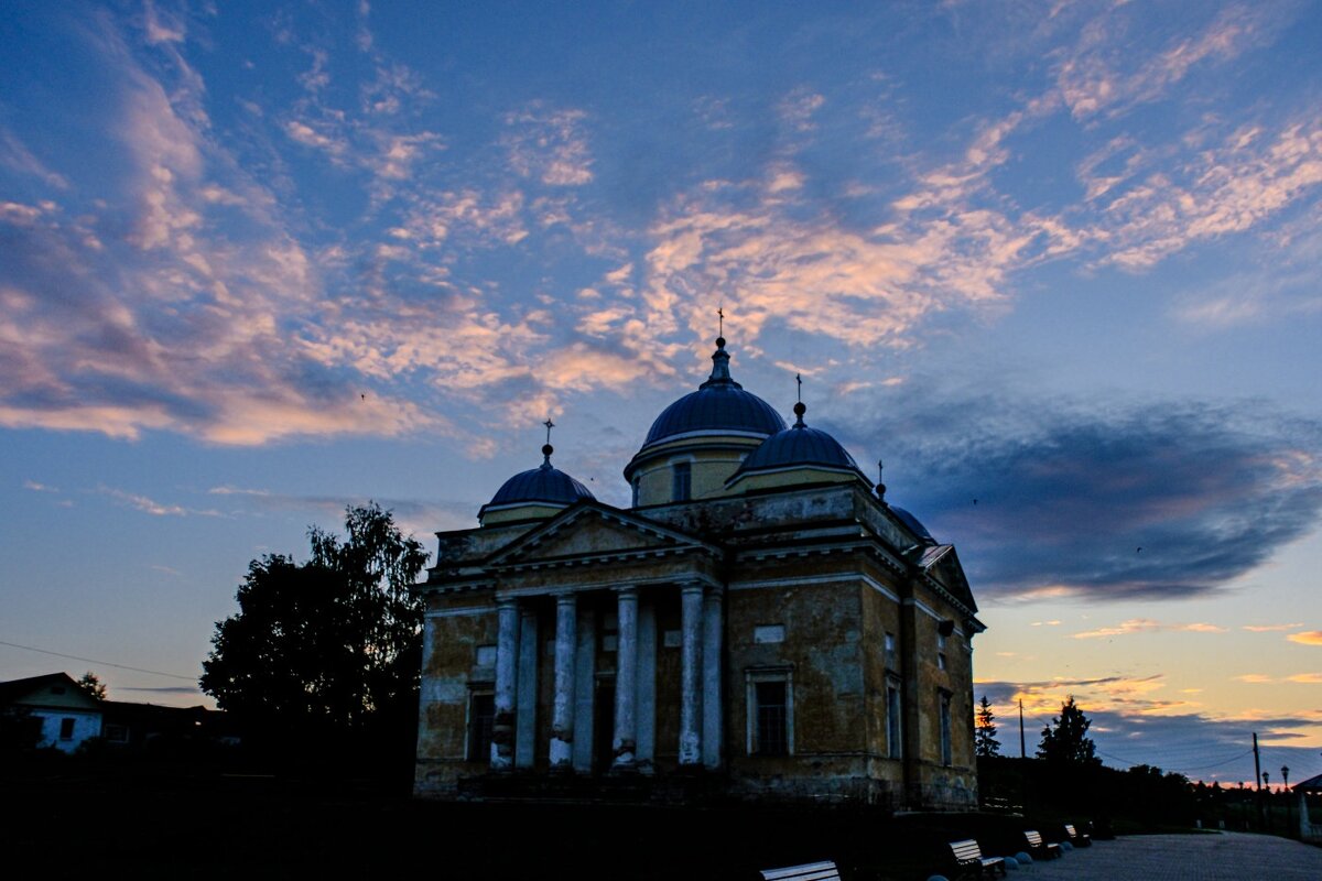 Новоторжский Борисоглебский монастырь -завершение заката - Георгий А