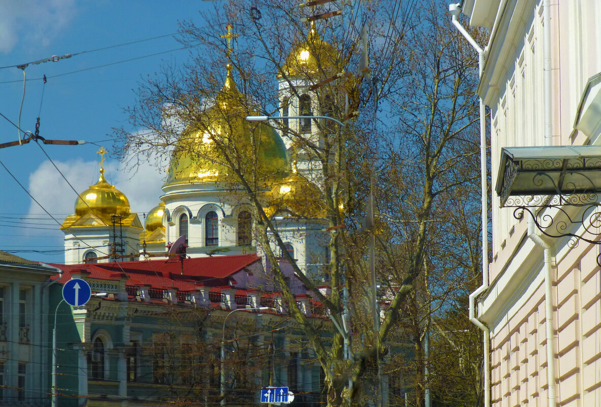 Золотые купола собора Александра Невского - Валентин Семчишин