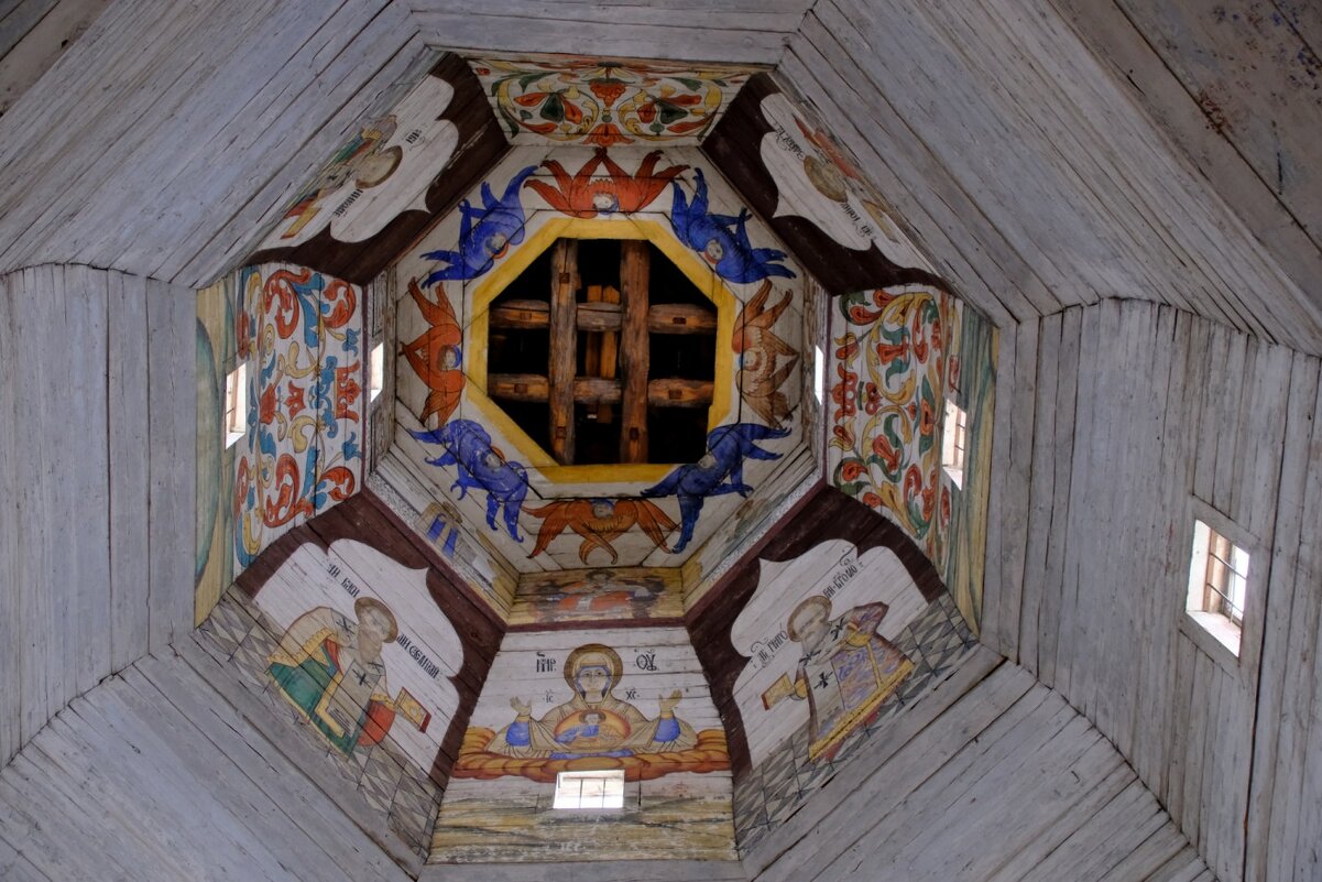 Потолок храма Тихвинской иконы Божией Матери - Георгий А