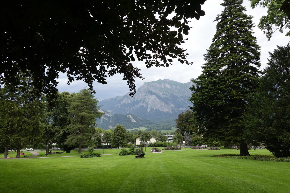Парк в Бад Рагац, Швейцария... - Galina Dzubina
