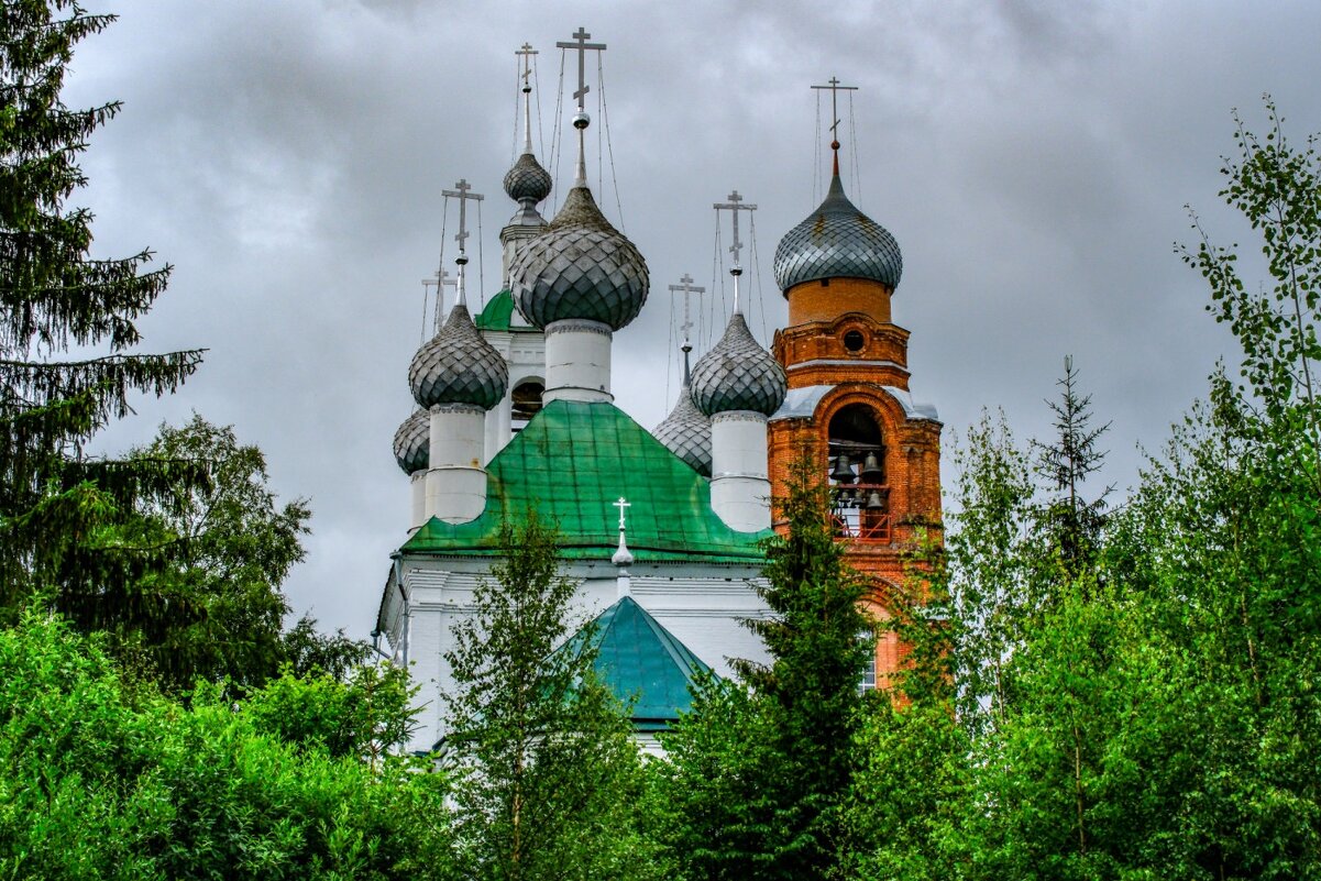 Купола монастыря "что на Бору" - Георгий А