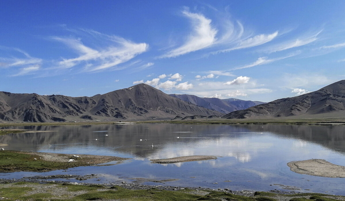 Монголия. Лебединое озеро - Galina 