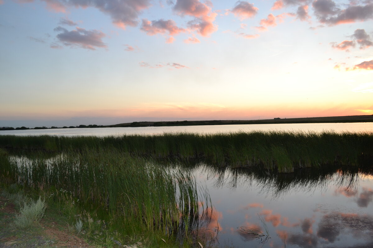 Вечер,на озере - Андрей Хлопонин