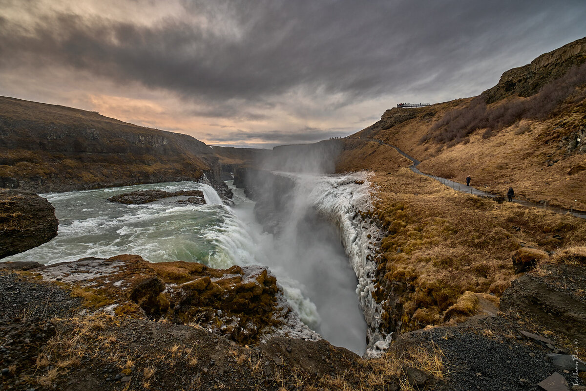 Водопад Gullfoss, Исландия - Игорь Иванов