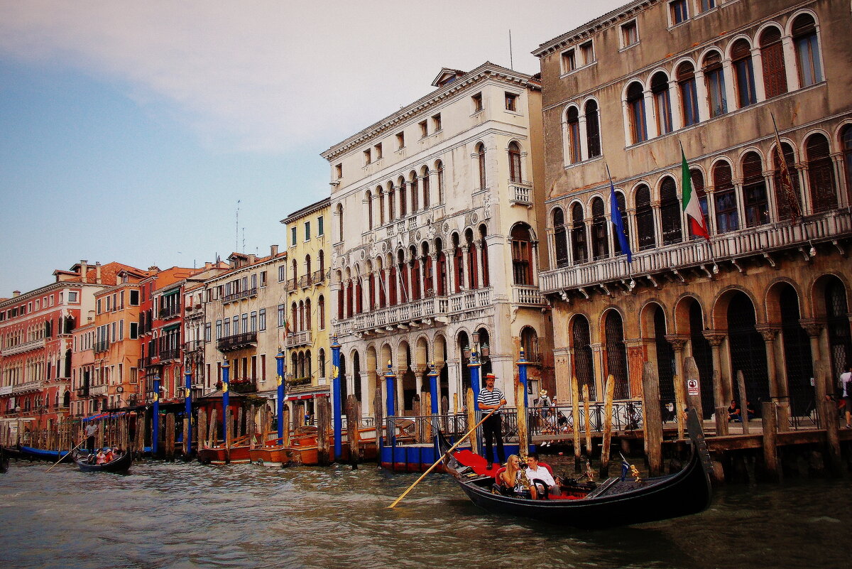 Прогулка на гондоле по каналам Венеции - Victoria Zheleznyak