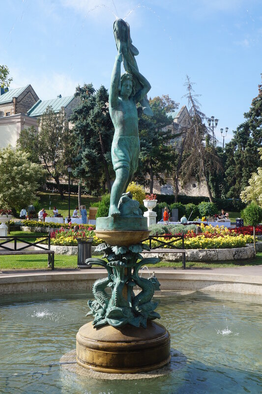 фонтан в парке Цветник - zavitok *