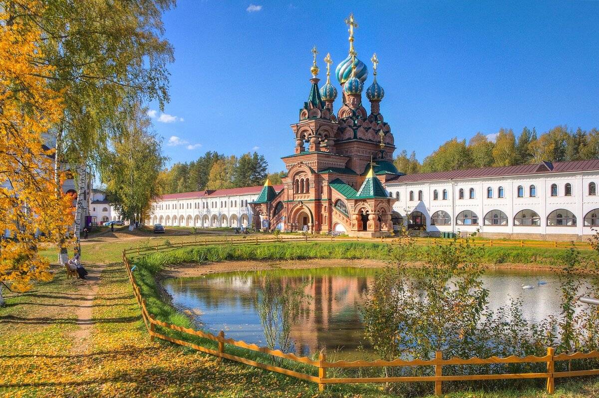 Осень в Николо-Сольбинском монастыре - Константин 