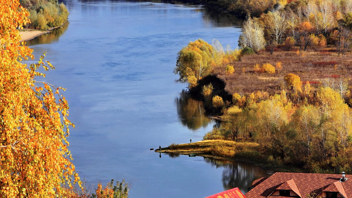 Осень на реке Уфимка. - Николай Рубцов