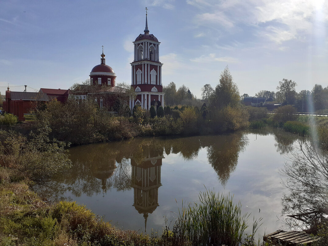 Московская область, городской округ Пушкинский, деревня Алёшино. Церковь Георгия Победоносца. - Наташа *****