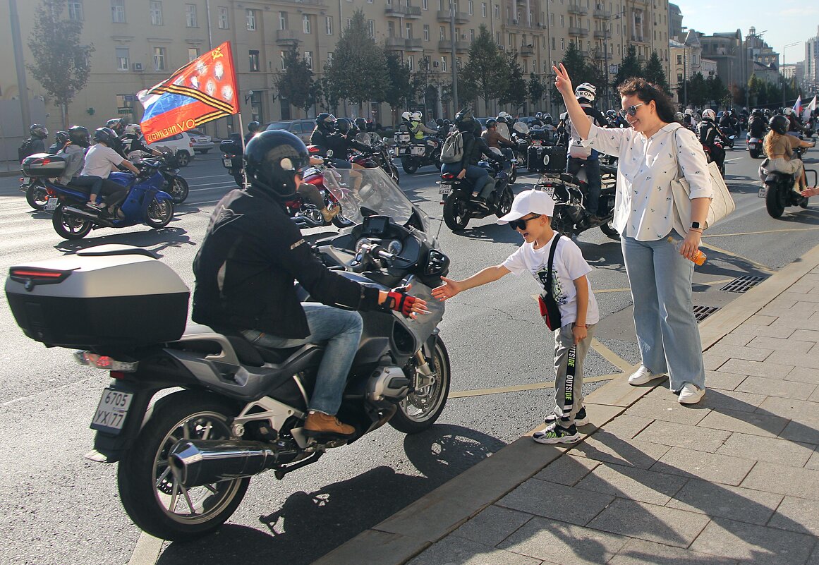 Москва. Мотопробег! - Nikanor 