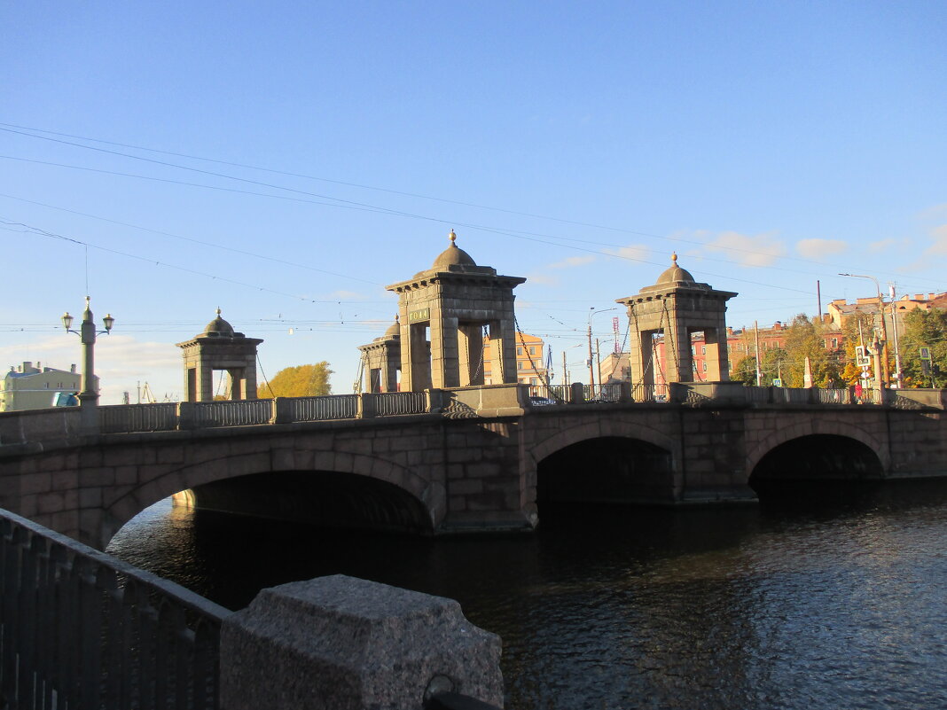 Старо-Калинкин мост через Фонтанку - Маера Урусова