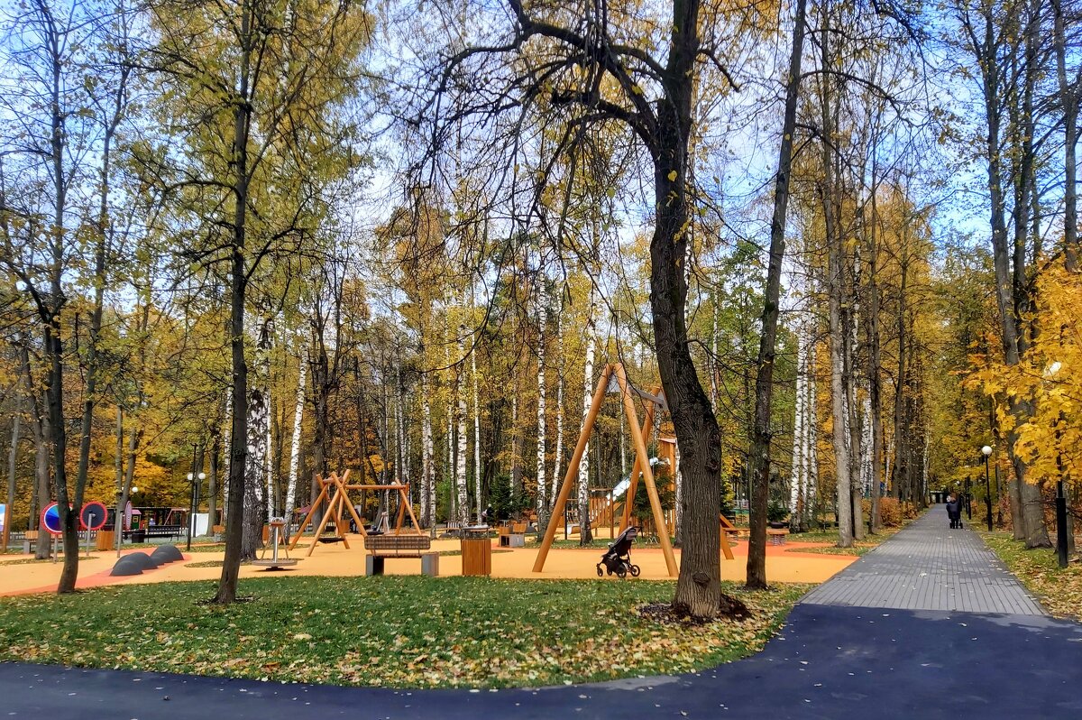 Осень в парке. - tatiana 