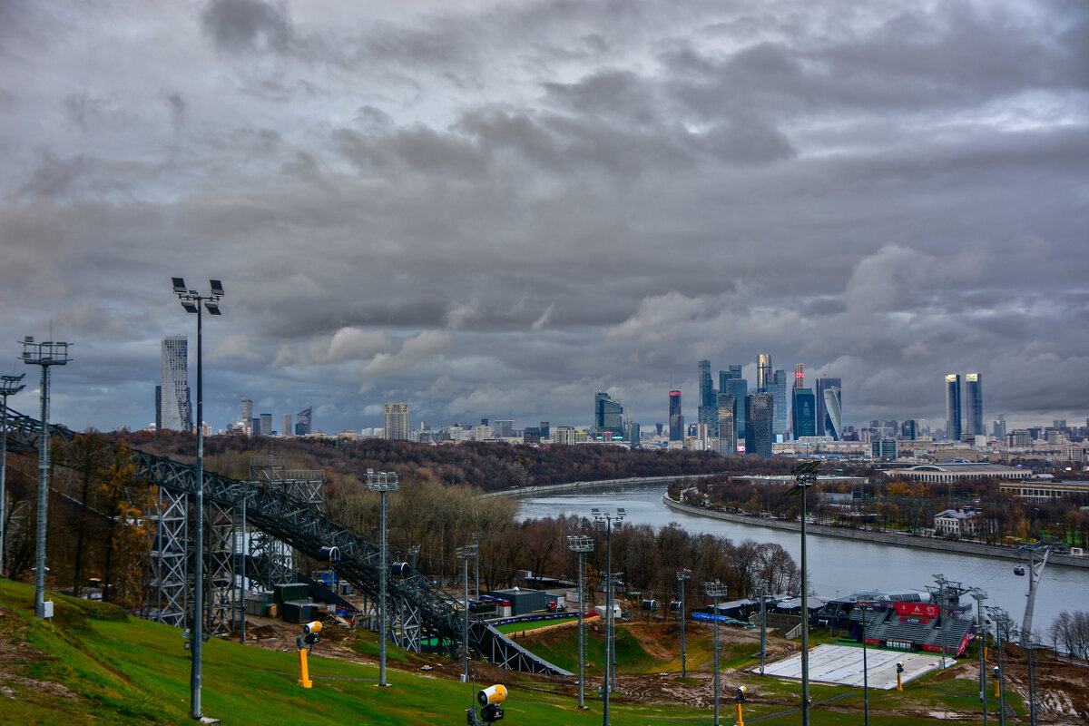 Панорама излучины реки Москвы - Oleg S 