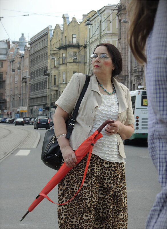 дама с красным зонтом - sv.kaschuk 