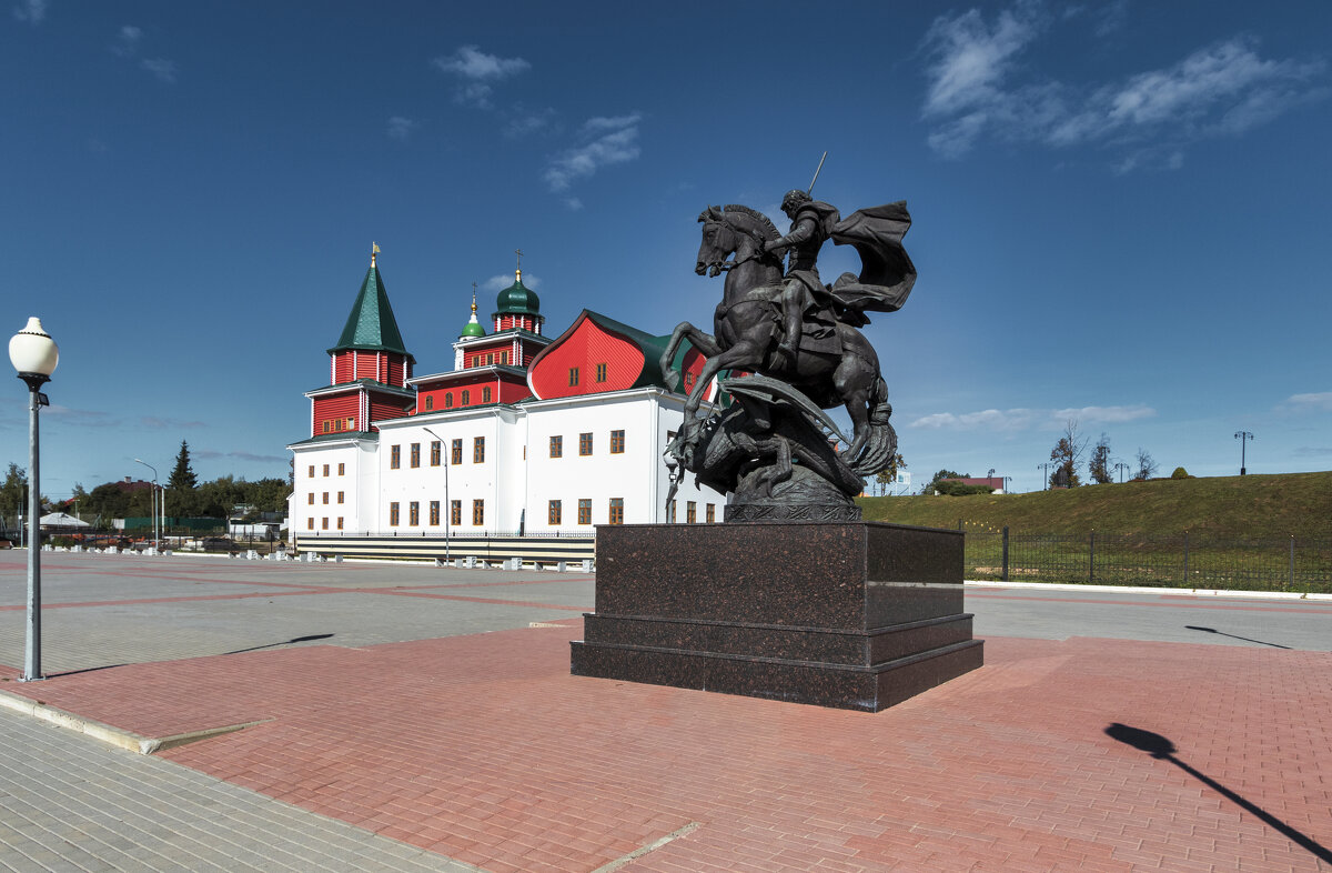 Памятник Георгию Победоносцу (Бор) - Андрей Неуймин