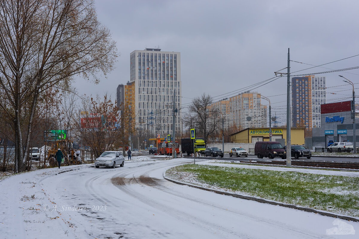 Первый снег в городе - Александр Синдерёв