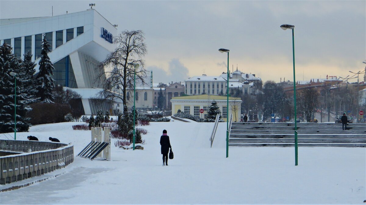 Раннее утро в городе - Ирина Олехнович