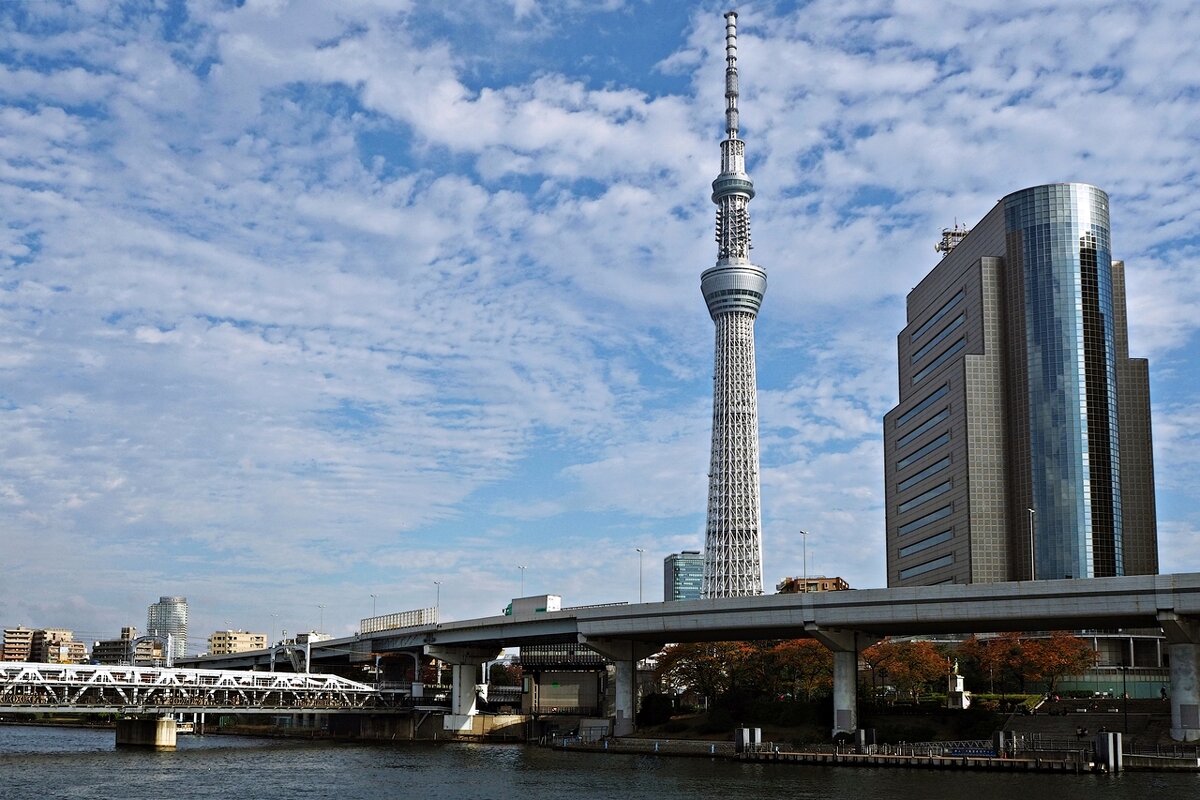 ТВ башня Tokyo Skytree Токио - wea *