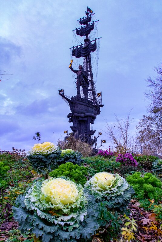 И не забыли посадить декоративные капусты - Георгий А