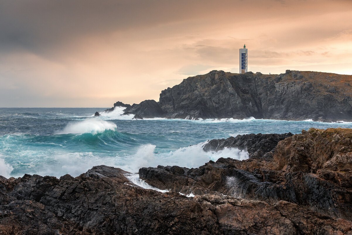 Маяк - Faro de Punta Frouxeira. - Юрий 