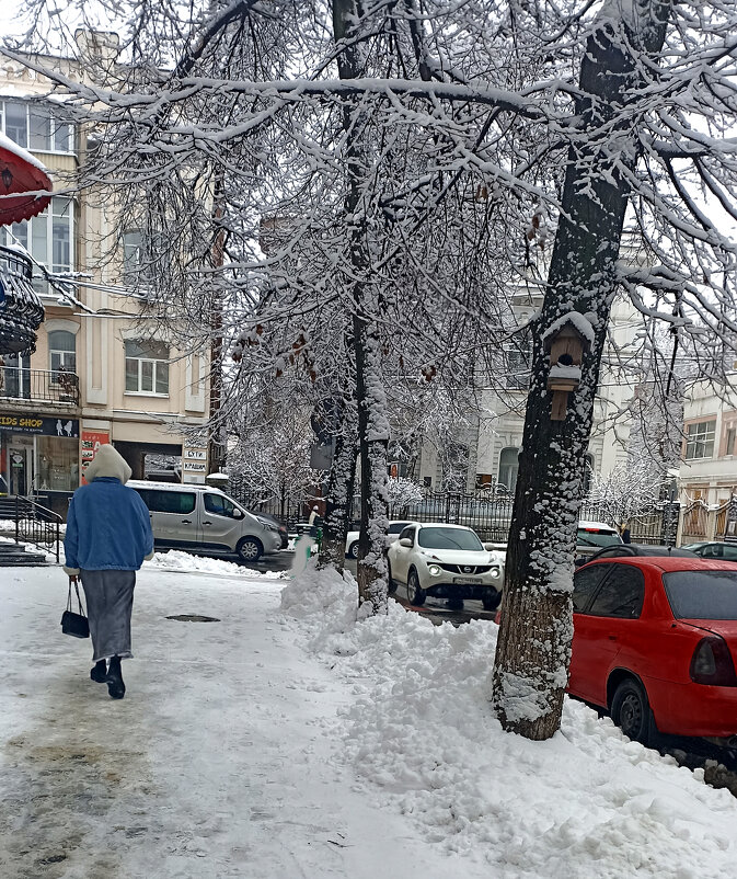 Зима в городе. - Nata 