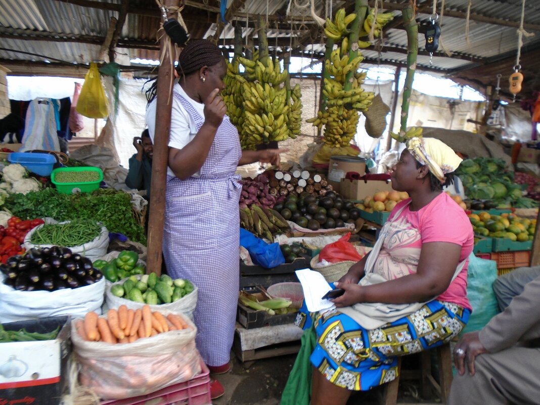 На рынке в Найроби, Кения. - Игорь Матвеев 